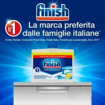 Finish Curalavastoviglie al Limone Trattamento per Pulizia