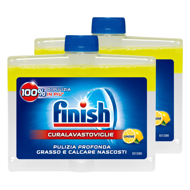 Finish Curalavastoviglie al Limone Trattamento per Pulizia