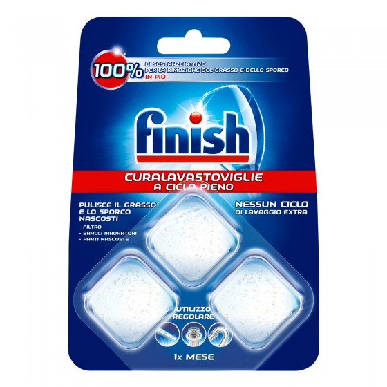 Finish Curalavastoviglie a Ciclo Pieno Trattamento per Pulizia Finish Curalavastoviglie a Ciclo Pieno Trattamento per Pulizia