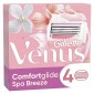 Gillette Venus Comfortglide Spa Breeze Ricariche per Rasoi a 3 lame - Confezione da 4 Testine