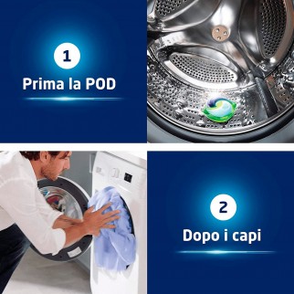 Dash Pods All in One Detersivo in Capsule per Lavatrice Salva Colore