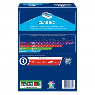 Finish Powerball Classic per Lavastoviglie - 100 Pastiglie