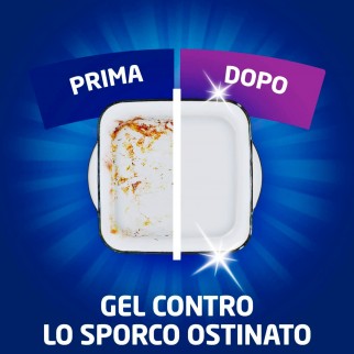 Finish PowerGel 0% per Lavastoviglie - 2 Flaconi da 900ml