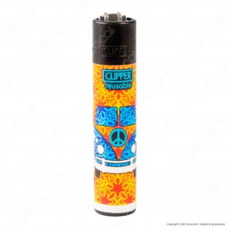 Clipper Large Fantasia Vans Summer - Box da 48 Accendini [TERMINATO]