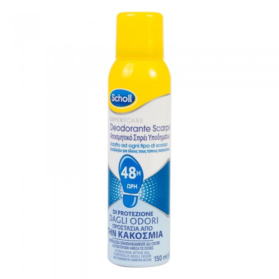 Scholl Fresh Step Deodorante per Scarpe - Spray da 150ml Scholl Fresh Step Deodorante per Scarpe - Spray da 150ml
