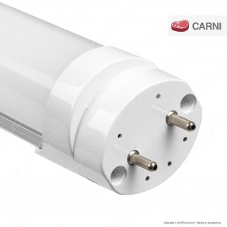 Silvanylux Tubo LED T8 Mod. Meat Tube G13 18W Lampadina 120cm per