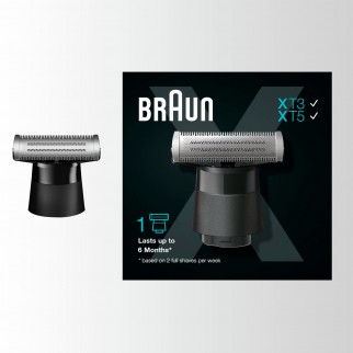 Braun Series XT 5100 Rasoio da Uomo Viso e Corpo Rifinitore e