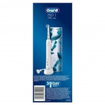 Oral-B Pro 1 750 Design Edition Spazzolino Elettrico con Testina e