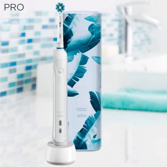 Oral-B Pro 1 750 Design Edition Spazzolino Elettrico con Testina e