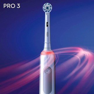 Oral B Pro 3 3900 Duo White & Black - 2 Spazzolini Elettrici