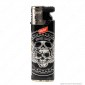 Immagine 2 - Accendini Turboflame Maxi Prof Skulls - Box da 50 Accendini