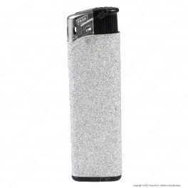 Accendini Electronic Maxi Prof Fantasia Glitter - Box da 50