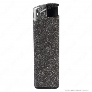 Accendini Electronic Maxi Prof Fantasia Glitter - Box da 50
