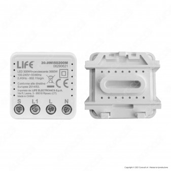 Life Modulo Ricevitore Interruttore ON/OFF Smart Wireless Wi-Fi con