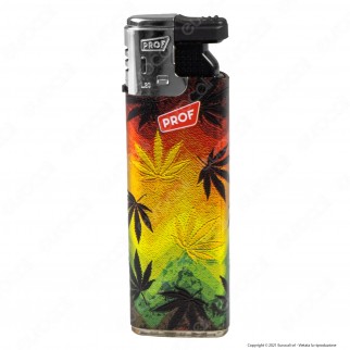 Accendini Turboflame Maxi Prof Fantasia Golden Leaves - Box da 50