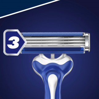 Gillette Rasoio Uomo Sensor 3 Comfort Usa e Getta - Confezione da 5