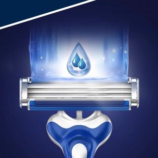 Gillette Rasoio Uomo Sensor 3 Comfort Usa e Getta - Confezione da 5