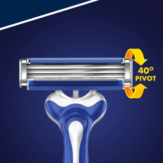 Gillette Rasoio Uomo Sensor 3 Comfort Usa e Getta - Confezione da 5