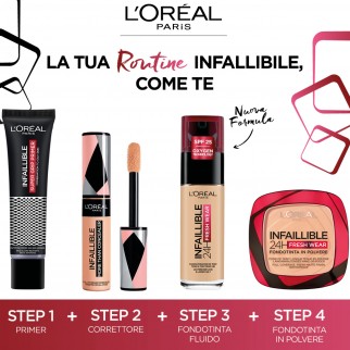 L'Oréal Paris Infaillible 24H Fresh Wear Fondotinta Liquido Coprente