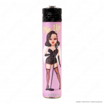 Accendini a Pietrina Atomic Maxi Fantasia Pin Up - Box da 48