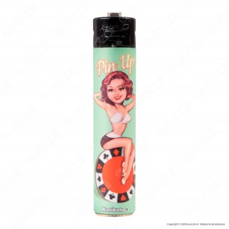 Accendini a Pietrina Atomic Maxi Fantasia Pin Up - Box da 48