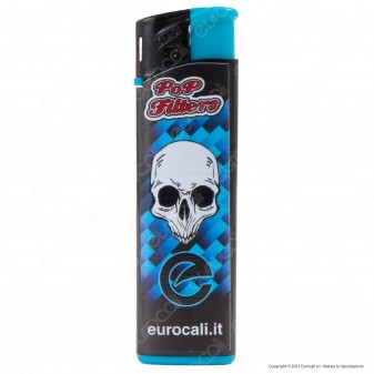 Pop Filters Accendini Elettronici Ricaricabili Fantasia Eurocali -