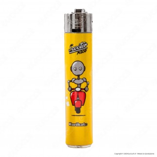 Accendini a Pietrina Atomic Maxi Fantasia Scooter Race - Serie da 4