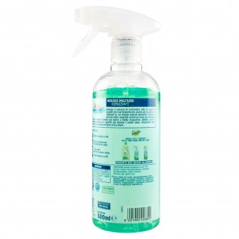 Emulsio Naturale Home and Pet Care Spray Mousse Multiuso Igienizzante all'Eucalipto - Flacone da 500ml