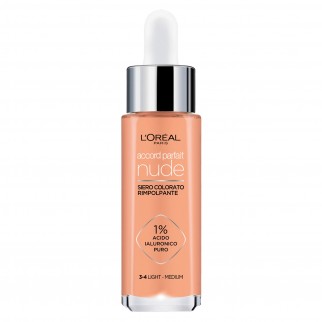 L'Oréal Paris Accord Parfait Nude Siero Rimpolpante Colorato Colore