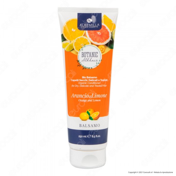 Alkemilla Balsamo Capelli Bio Arancio e Limone - Flacone da 250ml Alkemilla Balsamo Capelli Bio Arancio e Limone - Flacone da 250ml