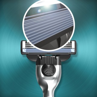 Gillette Mach3 Rasoio Uomo a 3 Lame + 15 Lamette di Ricambio