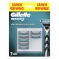 Immagine 4 - Gillette Mach3 Lamette di Ricambio a 3 Lame in Acciaio - 15 Ricambi