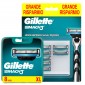 Immagine 2 - Gillette Mach3 Lamette di Ricambio a 3 Lame in Acciaio - 15 Ricambi