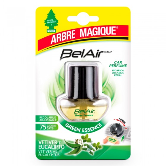 Arbre Magique BelAir Green Essence Ricarica per Profumatore per Auto Arbre Magique BelAir Green Essence Ricarica per Profumatore per Auto