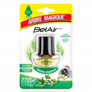 Arbre Magique BelAir Green Essence Ricarica per Profumatore per Auto