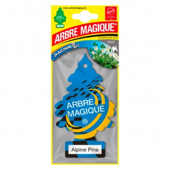 Arbre Magique Racing Profumatore Solido per Auto Fragranza Alpine Pine Lunga Durata