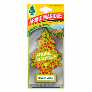 Arbre Magique Green Country Profumatore Solido per Auto Fragranza