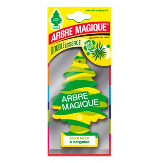 Arbre Magique Double Essence Profumatore Solido per Auto Fragranza