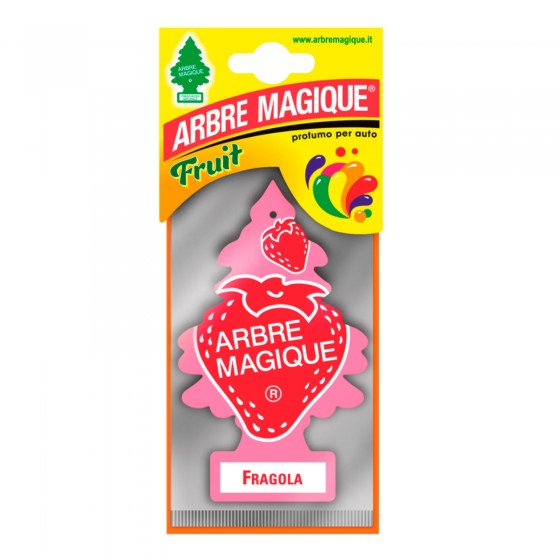 Arbre Magique Fruit Profumatore Solido per Auto Fragranza Fragola Arbre Magique Fruit Profumatore Solido per Auto Fragranza Fragola