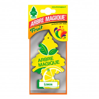 Arbre Magique Fruit Profumatore Solido per Auto Fragranza Lemon Lunga