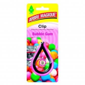 Arbre Magique Clip Deodorante per Auto Fragranza Bubble Gum Lunga