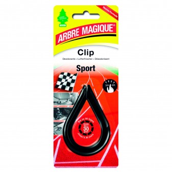 Arbre Magique Clip Deodorante per Auto Fragranza Sport Lunga Durata