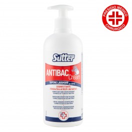 Sutter Antibac Cream Sapone Lavamani in Crema Disinfettante Presidio
