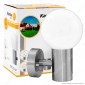 Kanlux ASPA 20L-UP Portalampada da Giardino Wall Light da Muro per Lampadine E27 - mod.23601 [TERMINATO]