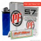 PROV-D01433035 - Kit Pop Filters Tripop 50 Cartine Corte Silver + 120 Filtri Ultra Slim + 1 Accendino a Pietrina