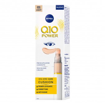 Nivea Q10 Power Eye Care Cushion 3in1 Primer Correttore Antirughe