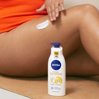 Nivea Latte Idratante Rassodante Corpo con Q10 e Vitamina C per Pelle