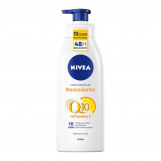 Nivea Latte Idratante Rassodante Corpo con Q10 e Vitamina C per Pelle