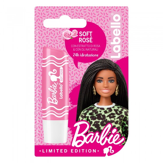 Labello Soft Rosé Barbie Limited Edition Balsamo Idratante Labbra Labello Soft Rosé Barbie Limited Edition Balsamo Idratante Labbra