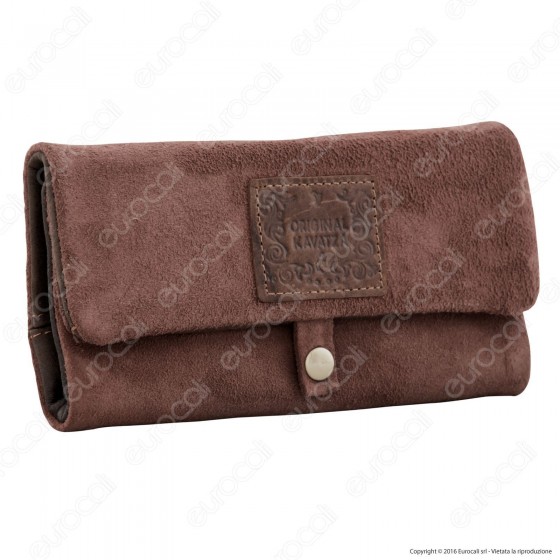 Original Kavatza Tobacco Pouch Large Brownie P04 Portatabacco in Vera Original Kavatza Tobacco Pouch Large Brownie P04 Portatabacco in Vera